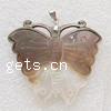 Shell Cabochons For Clasp,Butterfly,43x42x2mm,Sold per PC