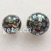 Abalone Shell Beads, Round, Hole:Approx 1MM, Sold by PC