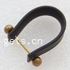 European Finger Ring Finding, Brass, with Rubber, antique bronze color plated US Ring .5 [