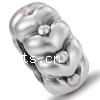 Zinc Alloy European Beads, Donut, plated, without troll Approx 4.5mm 