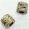 Zinc Alloy European Beads, Tube, plated, without troll nickel, lead & cadmium free Approx 3.7mm 