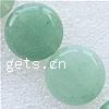 Green Aventurine Bead, Round, natural Approx 1mm Inch 