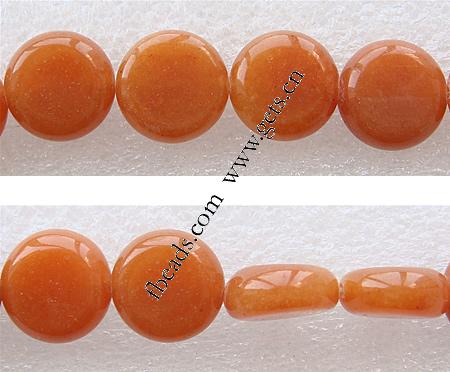 Red Aventurine Bead, Round, natural, more sizes for choice, Hole:Approx 1mm, Length:16 Inch, Sold By Strand