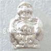 Zinc Alloy European Beads, Buddha, plated, without troll Approx 5mm 