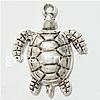 Zinc Alloy Animal Pendants, Turtle, plated Approx 1.8mm 