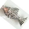 Zinc Alloy Animal Beads, Fish, plated nickel, lead & cadmium free Approx 