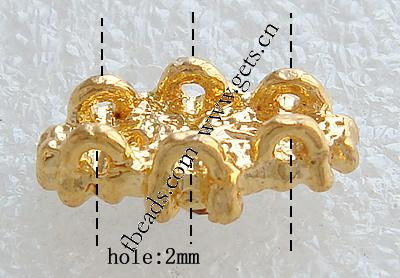 Rhinestone Zinc Alloy Connector, plated, with rhinestone, more colors for choice, 17x10mm, Hole:Approx 2mm, Sold By PC