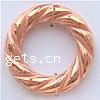 CCB Plastic Linking Ring, Copper Coated Plastic, Donut, plated, twist Approx 9.5mm, Approx 