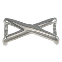 316L Stainless Steel Bracelet Findings, polished Approx 