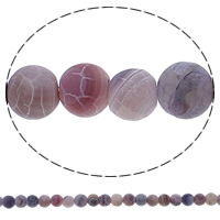 Perles agates effloresces naturelles , agate effleurant, Rond, normes différentes pour le choix Environ 1mm Environ 15.3 pouce, Vendu par brin