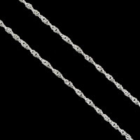 Стерлингового серебра ювелирные изделия цепь, Серебро 925 пробы Приблизительно 31м/Лот, продается Лот