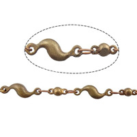 Handmade Brass Chain, plated m 