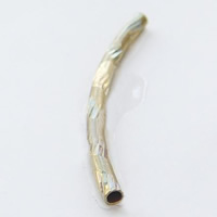 Brass Tube Beads, plated Approx 1.5mm 