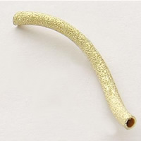 Brass Tube Beads, plated, stardust Approx 2.5mm 