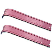 Кожаная подставка для демонстрации браслетов, Искусственная кожа, с деревянный, Колпак, розовый продается PC