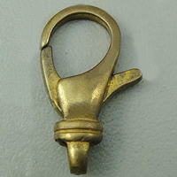 Brass Lobster Claw Clasp, plated Approx 