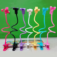 Aluminum-plastic Cell Phone Holder, mixed colors, 200-260mm 