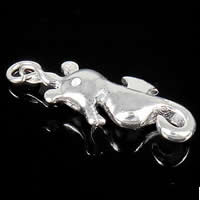 Animal Brass Pendants, Seahorse, plated Approx 3mm 