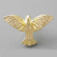 Animal Brass Pendants, Bird, plated Approx 2mm 