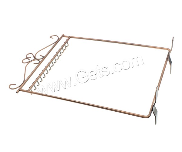 Multi Purpose Jewelry Display, Iron, Rectangle, antique copper color plated, different size for choice, 50PCs/Lot, Sold By Lot
