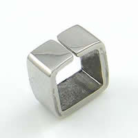 Stainless Steel Jewelry Findings, 316 Stainless Steel, Square, original color Approx 5mm 