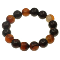 Miracle Agate Bracelet, Round Approx 7.5 Inch 