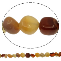 Natürliche Regenbogen Achat Perlen, 8-15mm, 14-16mm, Länge:ca. 15 ZollInch, ca. 30PCs/Strang, verkauft von Strang