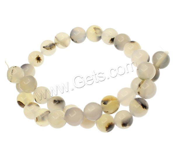 Ocean Calcedony Beads, Round, natural, different size for choice, Grade A, Hole:Approx 1mm, Length:Approx 14.5 Inch, Sold By Strand