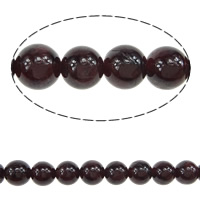 Natural Garnet Beads, Round, January Birthstone Approx 1mm Inch 