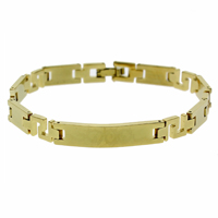 Brass Bracelets, gold color plated, nickel, lead & cadmium free  Approx 7.5 Inch 