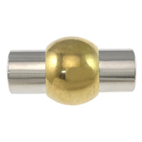 Brass Magnetic Clasp, plated, two tone Approx 5mm 