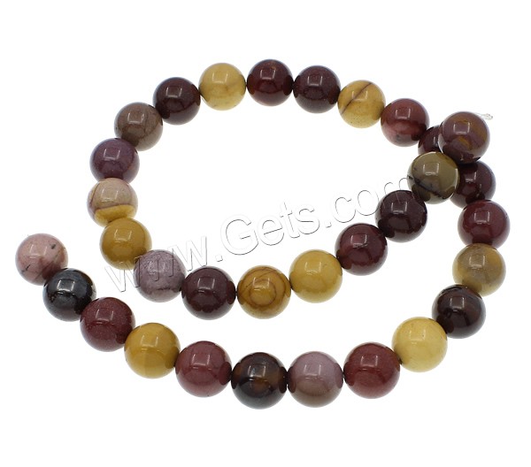 Yolk Stone Beads, Round, natural, different size for choice, Hole:Approx 1mm, Length:Approx 15.7 Inch, Sold By Strand
