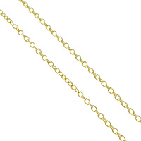 Sterling Silver Jewelry Chain, 925 Sterling Silver, plated 0.5mm, Approx 0. 