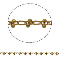 Handmade Brass Chain, plated nickel, lead & cadmium free 
