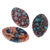 Painted Acrylic Beads, mixed Approx 1mm, Approx 