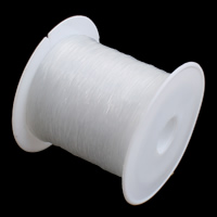Crystal Thread, with plastic spool, without elastic white 