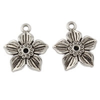Zinc Alloy Pendant Rhinestone Setting, Flower, plated lead & cadmium free Approx 2mm, Inner Approx 1.5mm, Approx 