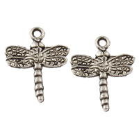 Zinc Alloy Animal Pendants, Dragonfly, plated lead & cadmium free Approx 1mm, Approx 