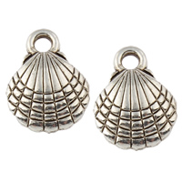 Zinc Alloy Jewelry Pendants, Shell, plated lead & cadmium free Approx 1.5mm, Approx 