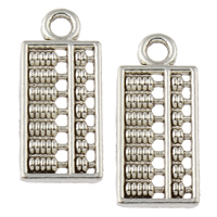 Zinc Alloy Tool Pendants, Abacus, plated lead & cadmium free Approx 2mm, Approx 