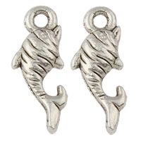 Zinc Alloy Animal Pendants, Dolphin, plated lead & cadmium free Approx 1.5mm, Approx 