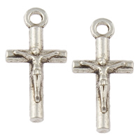 Zinc Alloy Cross Pendants, Crucifix Cross, plated lead & cadmium free Approx 1mm, Approx 