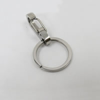 Stainless Steel Key Clasp, original color, 30mm 