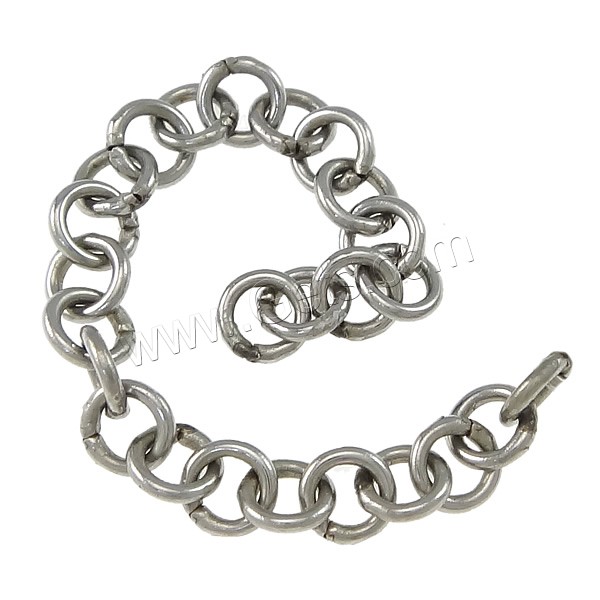 Stainless Steel Circle Chain, 316 Stainless Steel, round link chain & different size for choice, original color, Sold By m