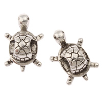 Zinc Alloy European Beads, Turtle, plated, without troll lead & cadmium free Approx 4mm, Approx 