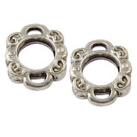 Zinc Alloy Frame Beads, plated lead & cadmium free Approx 1mm, Approx 