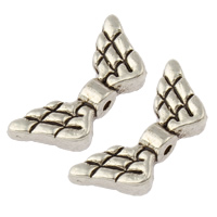 Zinc Alloy Angel Wing Beads, plated lead & cadmium free Approx 1mm, Approx 