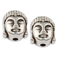 DIY Buddha Beads, Zinc Alloy, plated, Buddhist jewelry lead & cadmium free Approx 1mm, Approx 