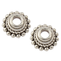 Zinc Alloy Bead Caps, Flower, plated lead & cadmium free Approx 2mm, Approx 
