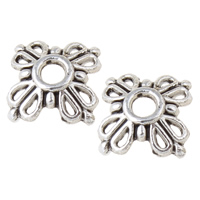 Zinc Alloy Bead Caps, Flower, plated lead & cadmium free, 15mm Approx 2mm, Approx 